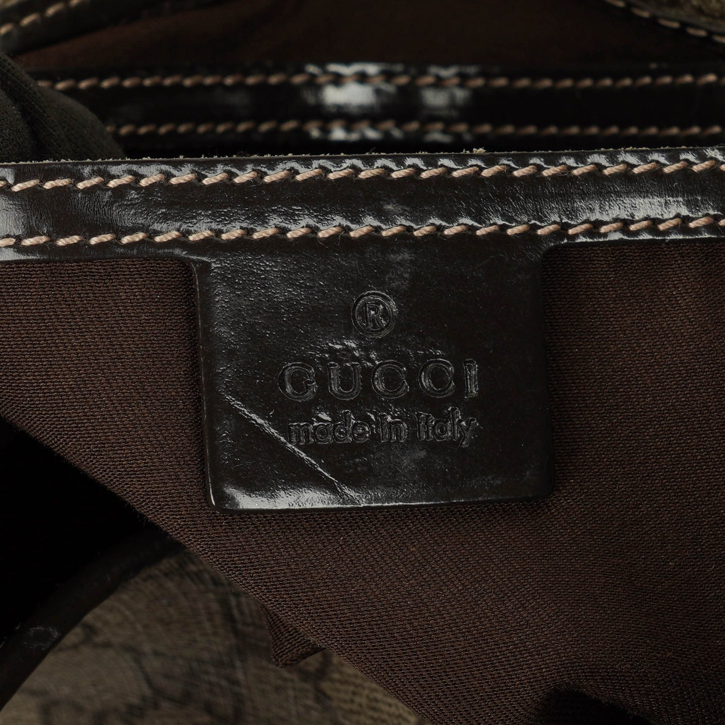 Gucci Bardot Joy Schultertasche aus Supreme GG Canvas