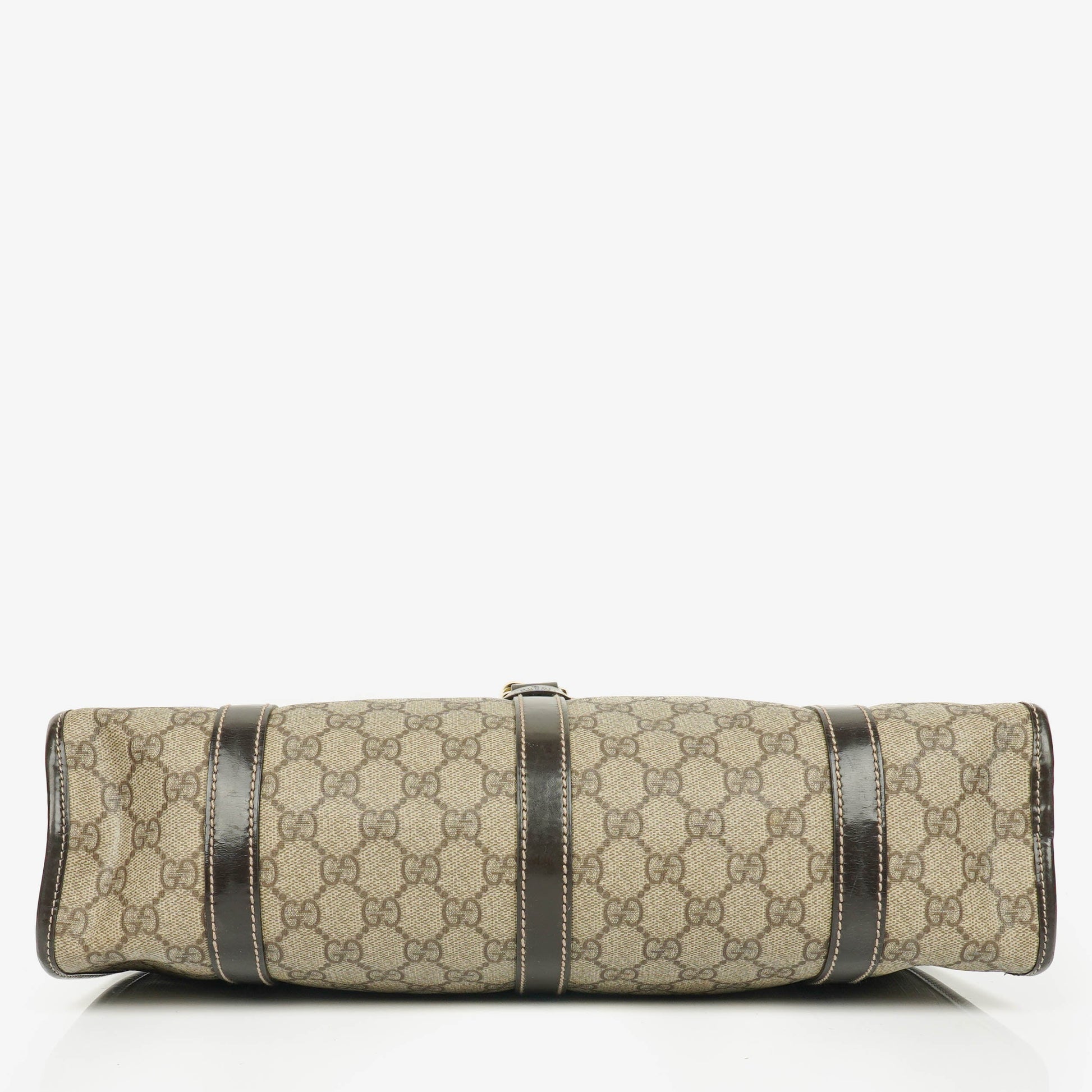 Gucci Bardot Joy Schultertasche aus Supreme GG Canvas