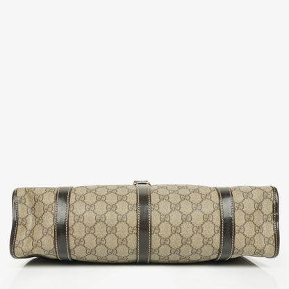 Gucci Bardot Joy Schultertasche aus Supreme GG Canvas