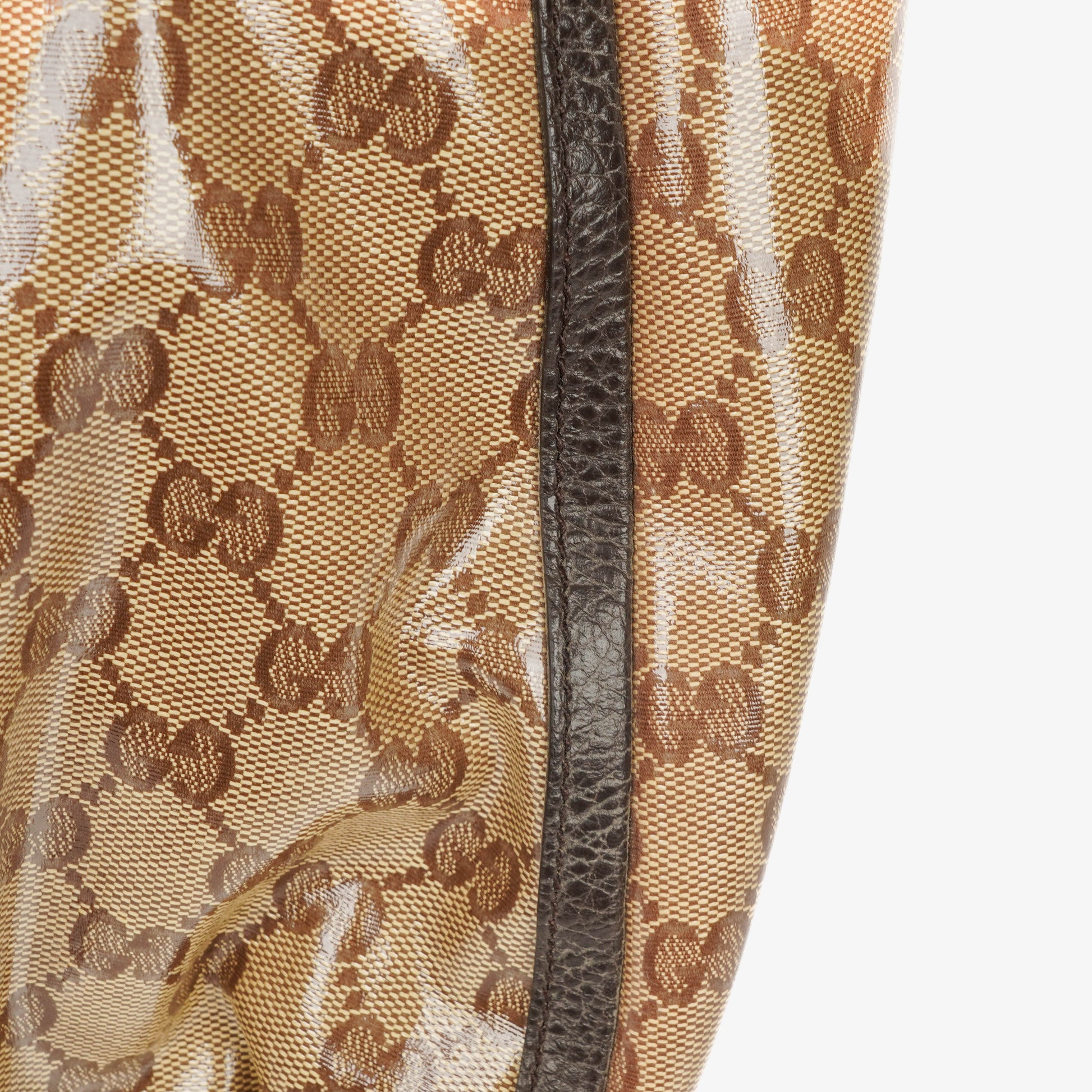 Gucci GG Crystal Coated Canvas D Ring Tote Bag
