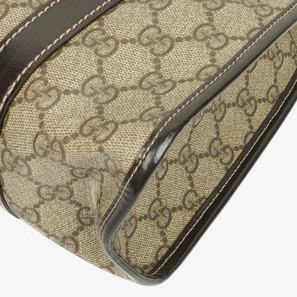 Gucci Bardot Joy Schultertasche aus Supreme GG Canvas