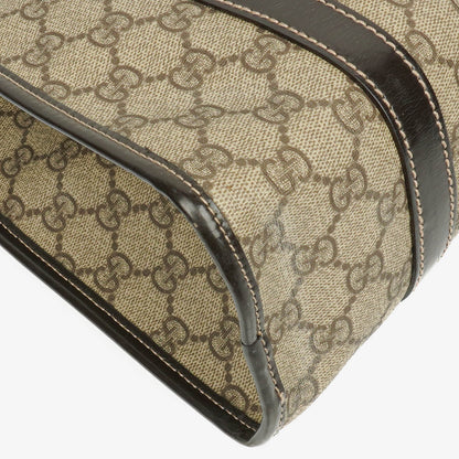 Gucci Bardot Joy Schultertasche aus Supreme GG Canvas