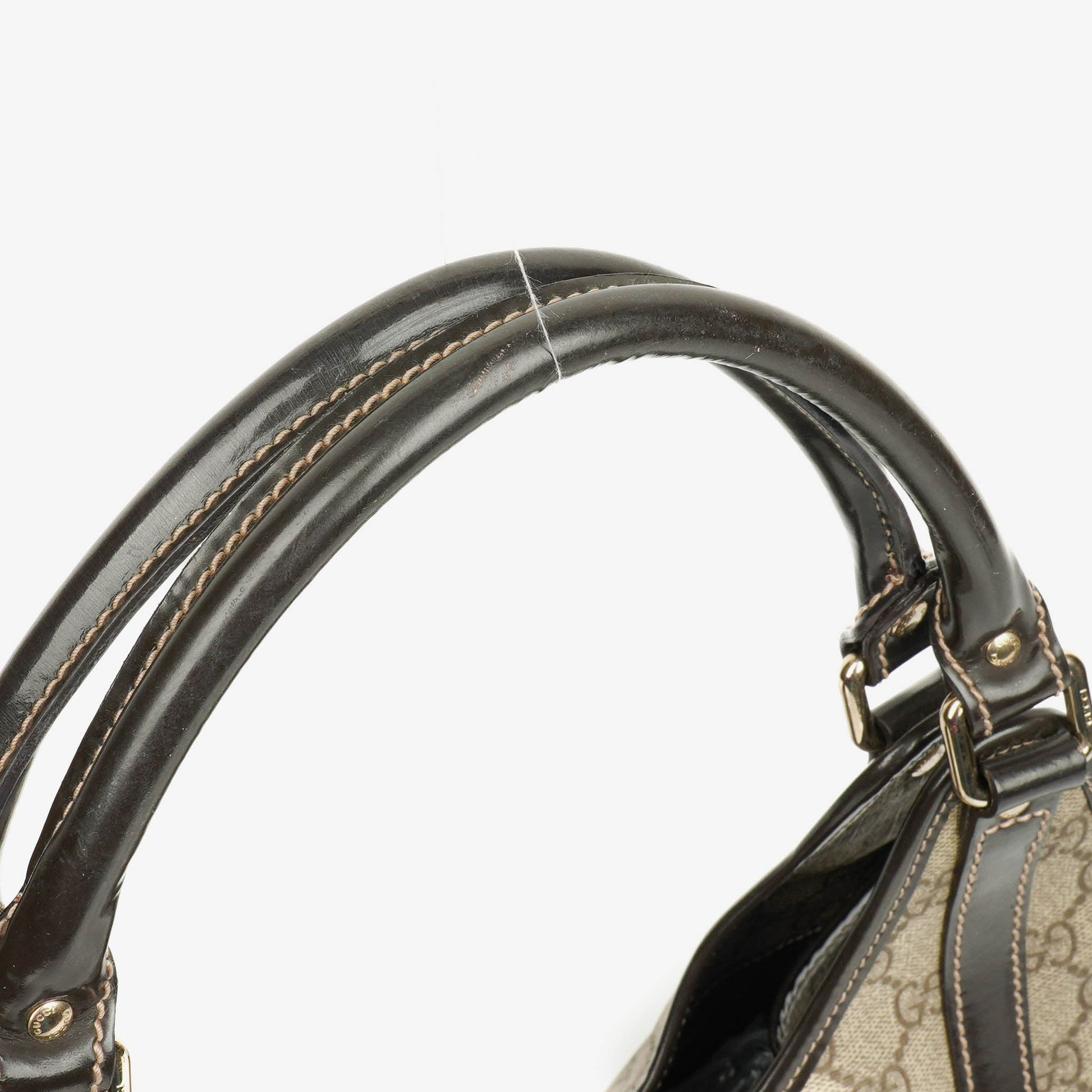 Gucci Bardot Joy Schultertasche aus Supreme GG Canvas