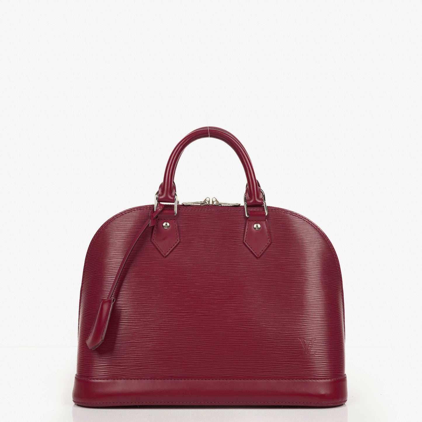 Louis Vuitton Alma PM Handtasche aus fuchsiafarbenem Epi Leder