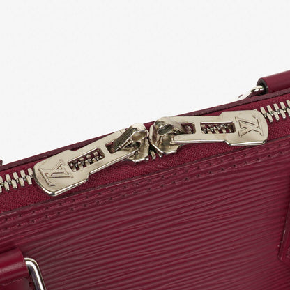 Louis Vuitton Alma PM Handtasche aus fuchsiafarbenem Epi Leder
