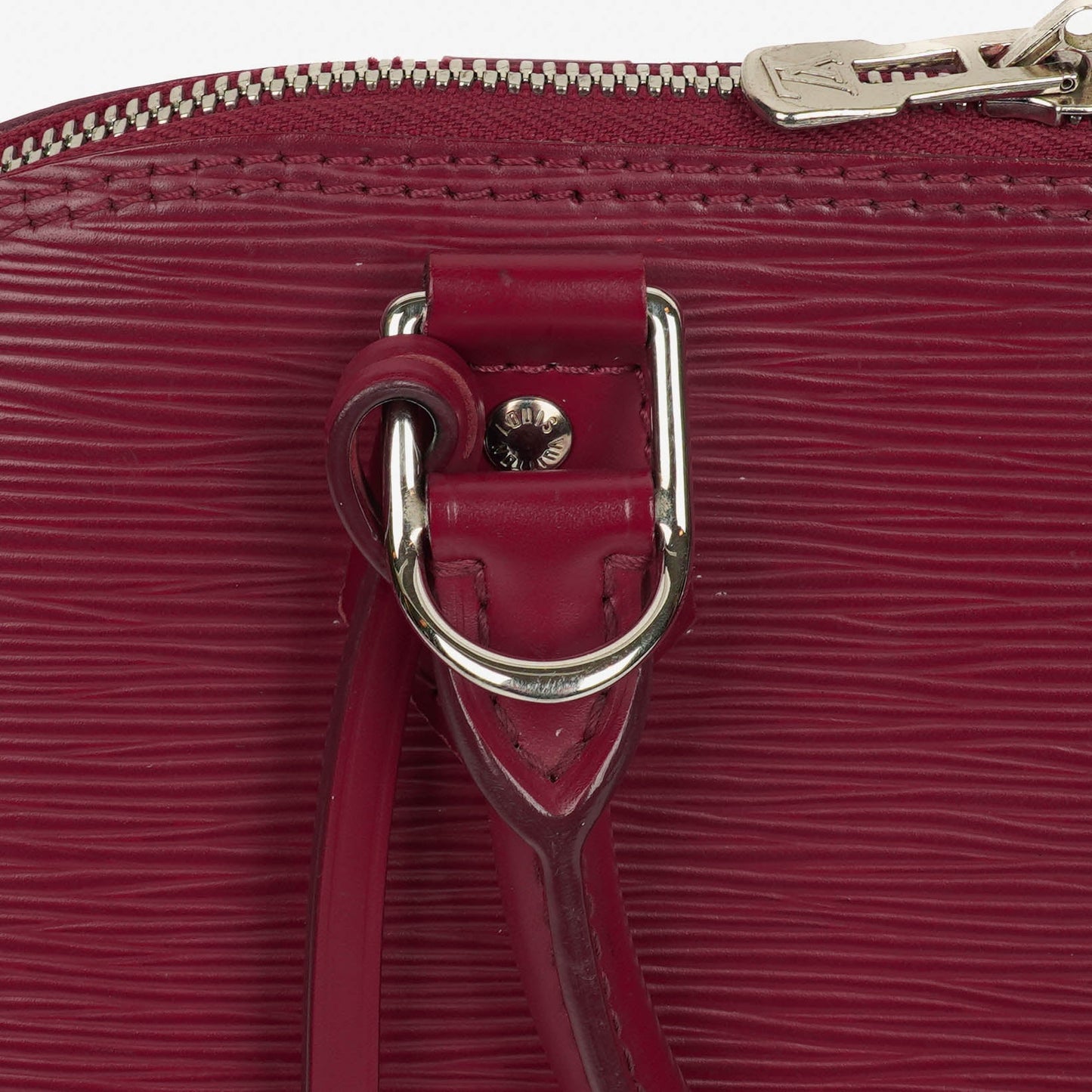 Louis Vuitton Alma PM Handtasche aus fuchsiafarbenem Epi Leder