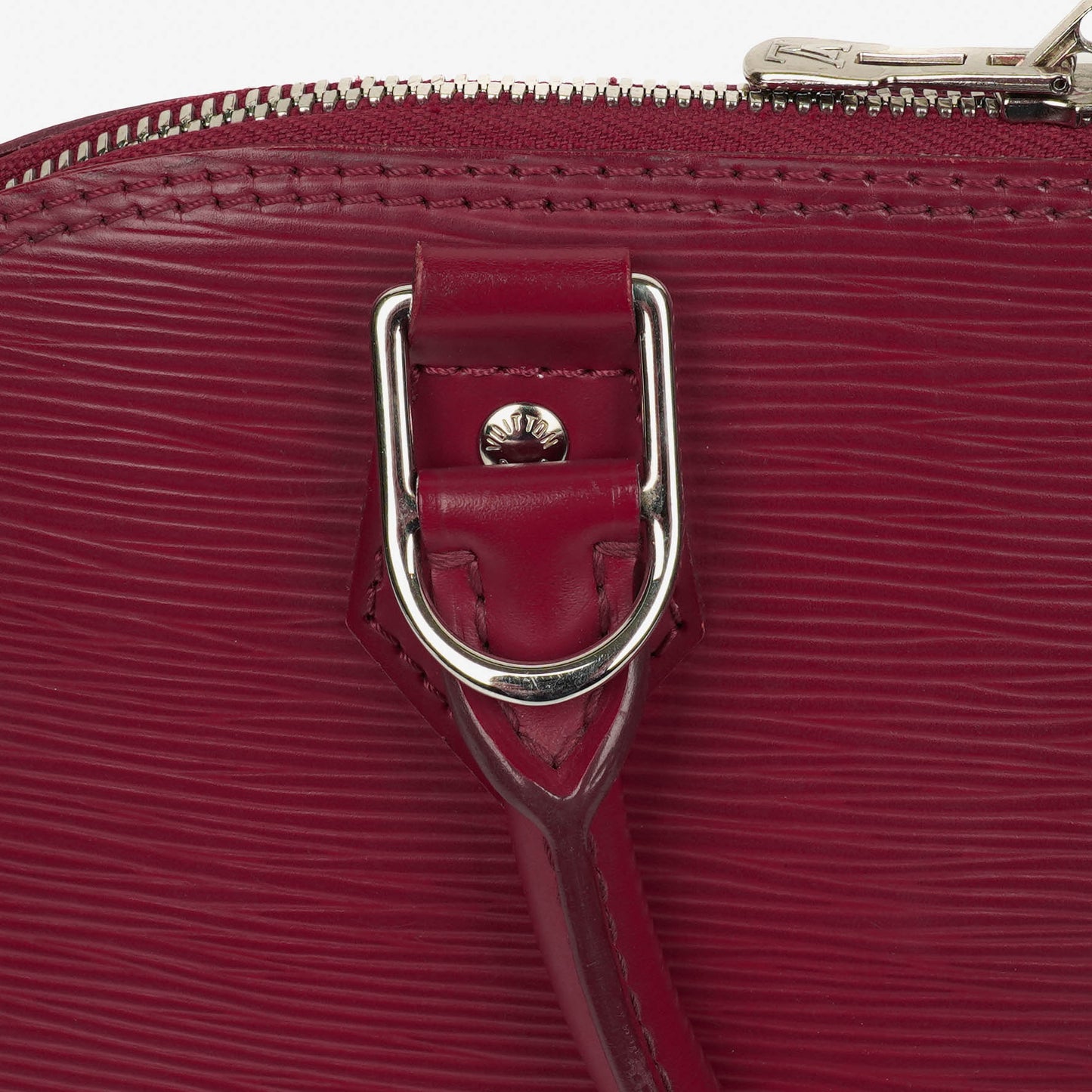 Louis Vuitton Alma PM Handtasche aus fuchsiafarbenem Epi Leder