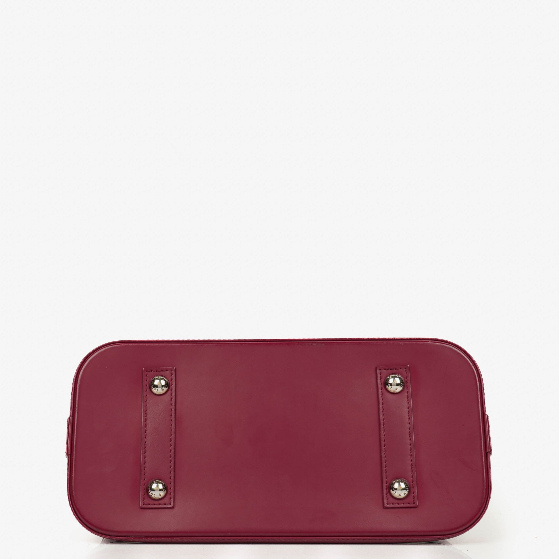 Louis Vuitton Alma PM Handtasche aus fuchsiafarbenem Epi Leder