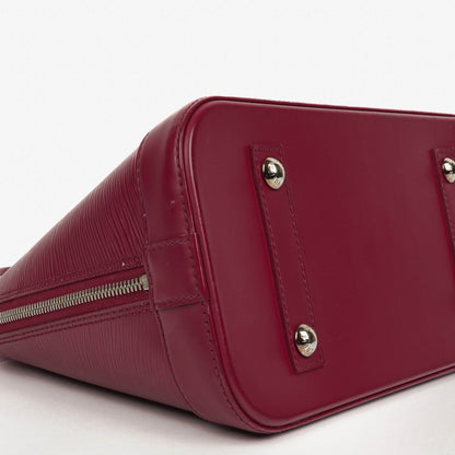 Louis Vuitton Alma PM Handtasche aus fuchsiafarbenem Epi Leder