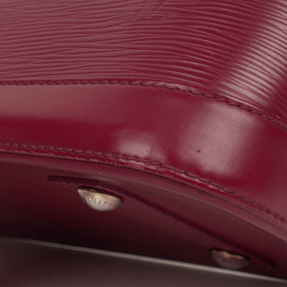 Louis Vuitton Alma PM Handtasche aus fuchsiafarbenem Epi Leder