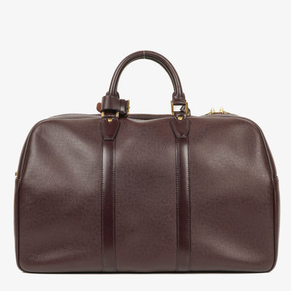 Louis Vuitton Kendall Burgundy Taiga Leder-Tasche