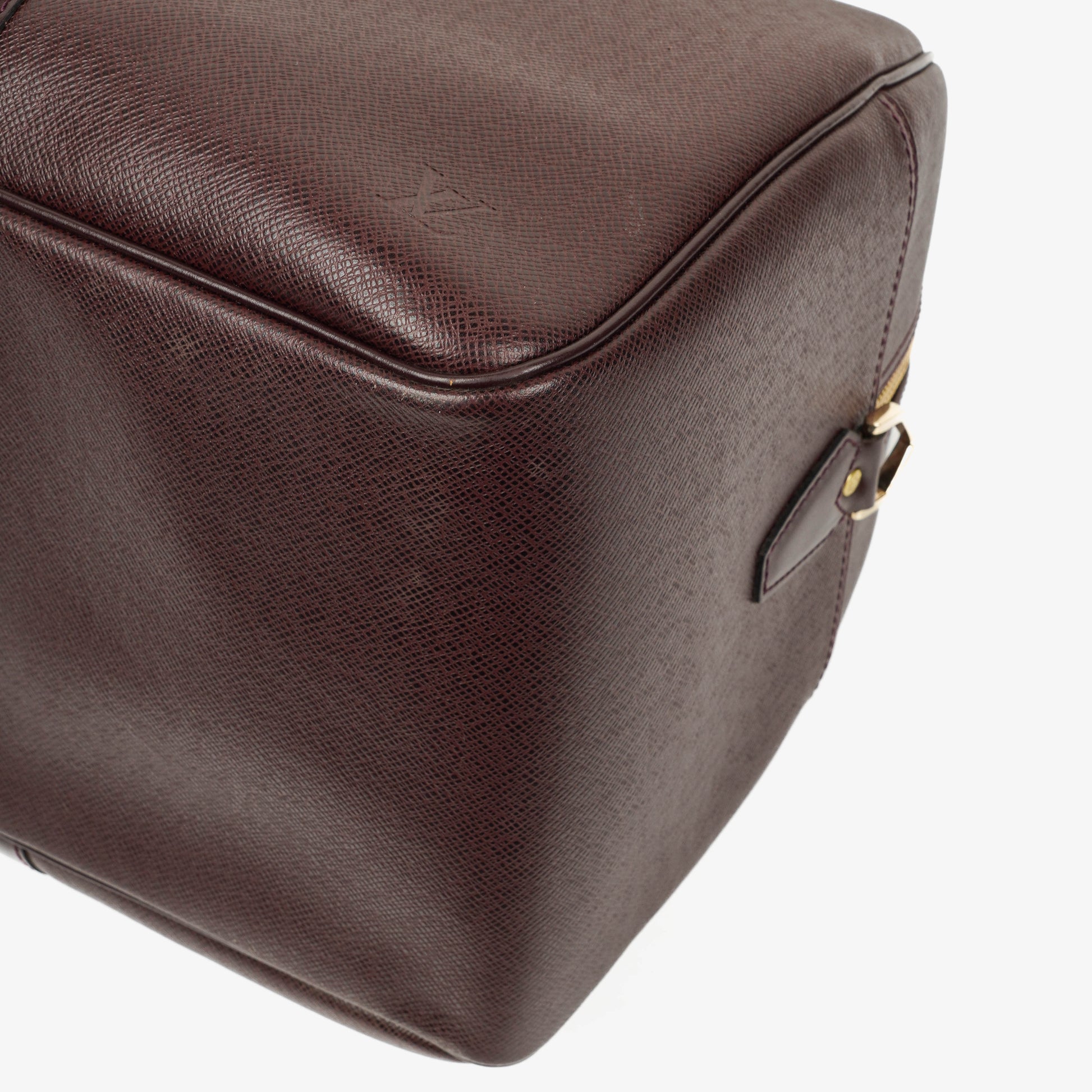 Louis Vuitton Kendall Burgundy Taiga Leder-Tasche