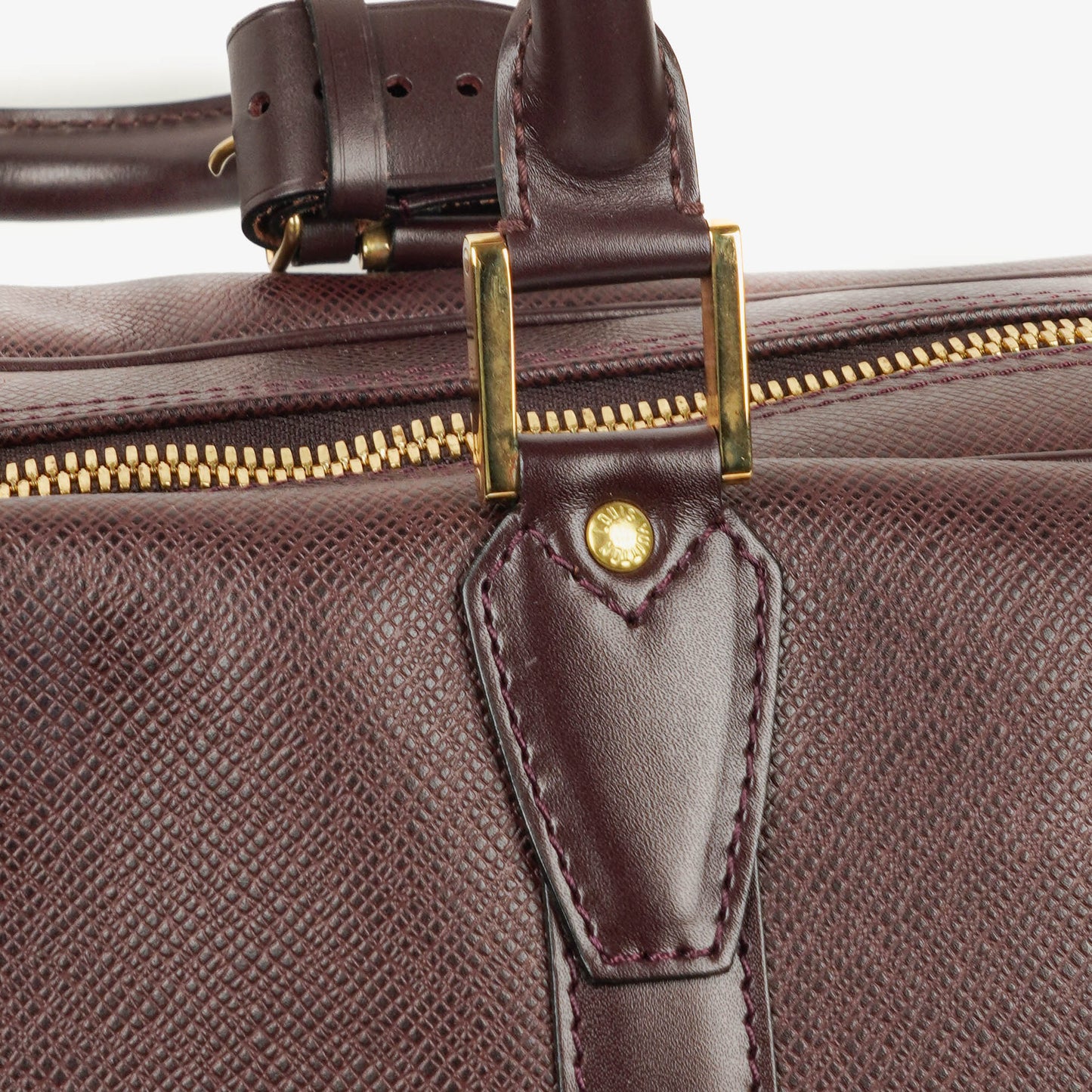 Louis Vuitton Kendall Burgundy Taiga Leder-Tasche