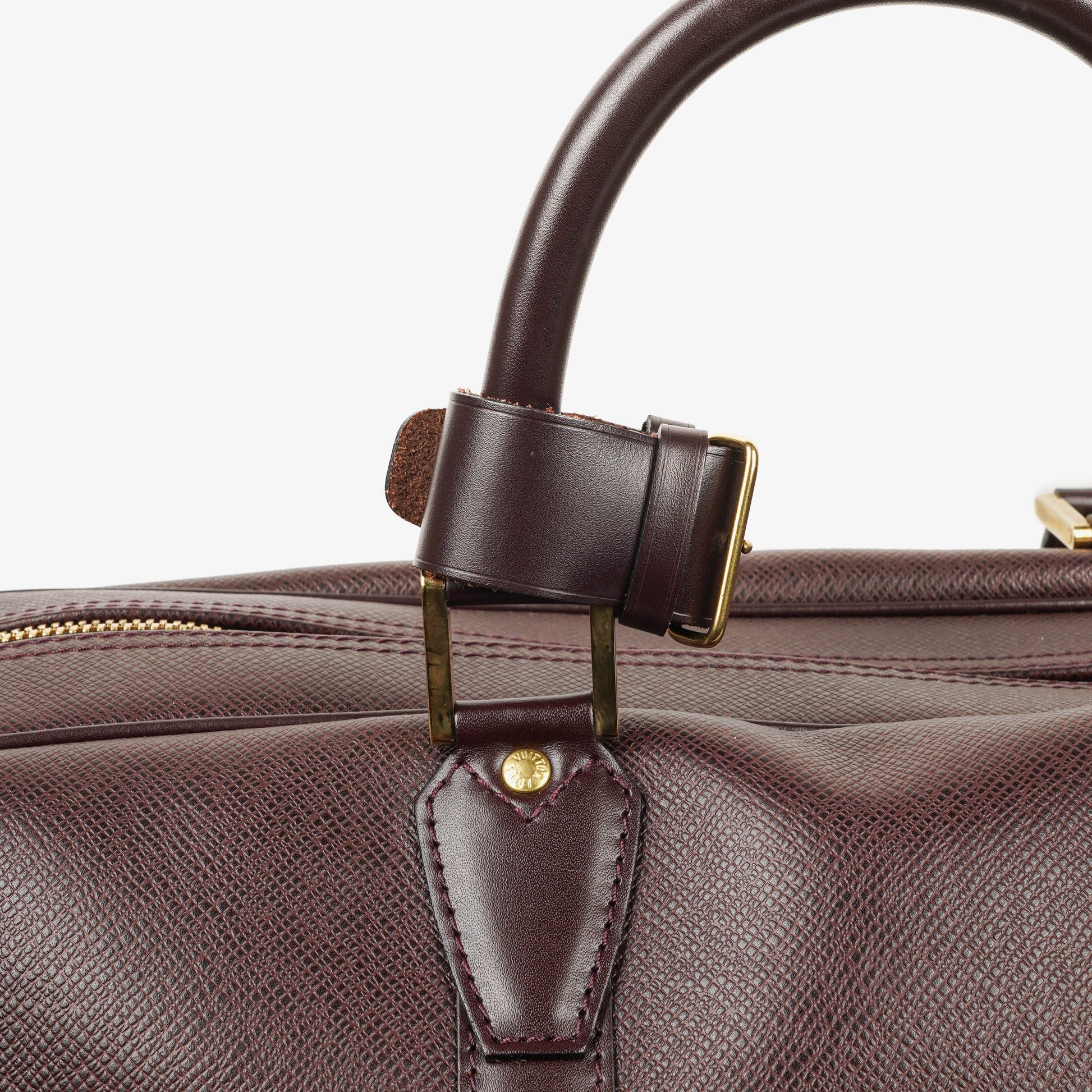 Louis Vuitton Kendall Burgundy Taiga Leder-Tasche
