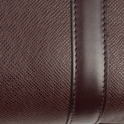 Louis Vuitton Kendall Burgundy Taiga Leder-Tasche