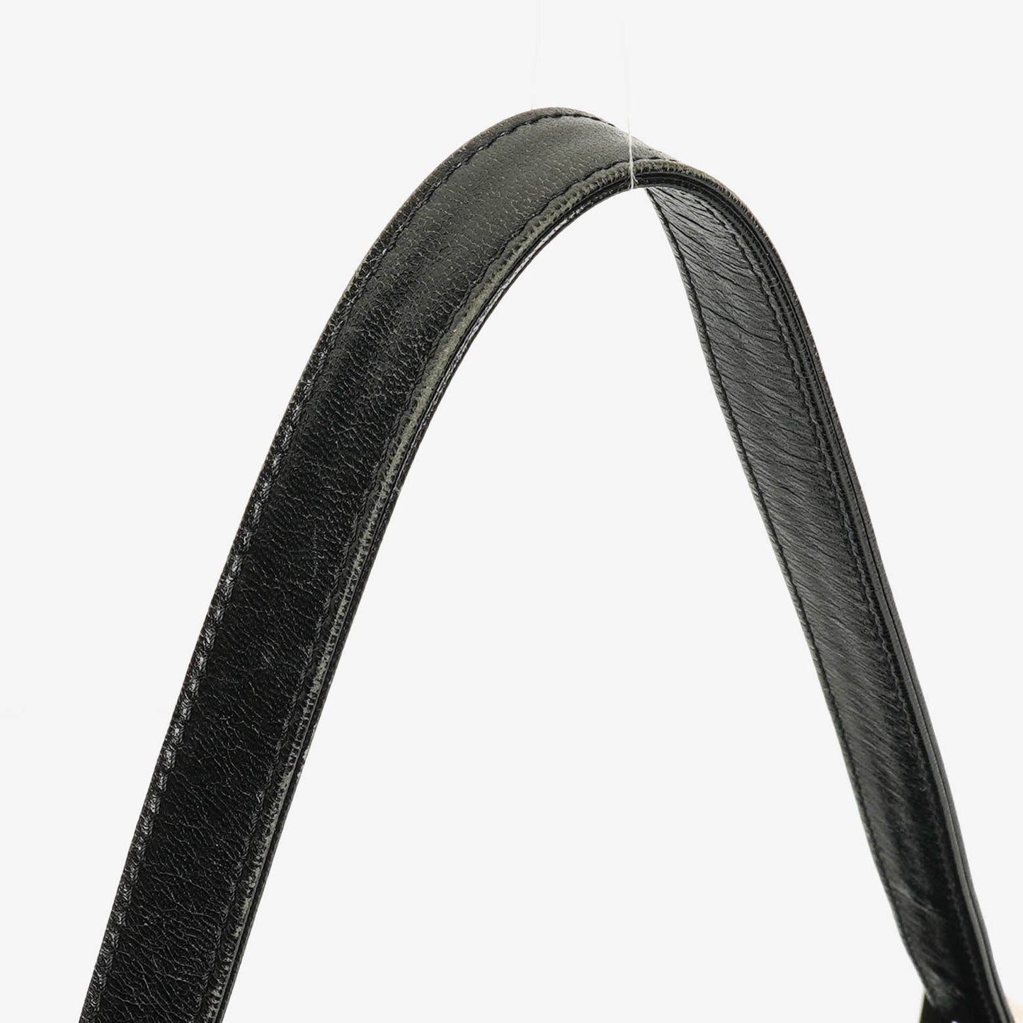 Fendi Mamma Baguette Schultertasche aus schwarzer Wolle