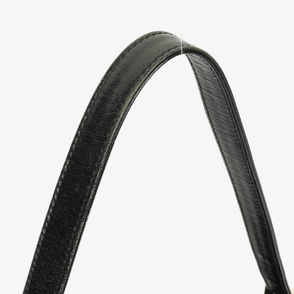 Fendi Mamma Baguette Schultertasche aus schwarzer Wolle