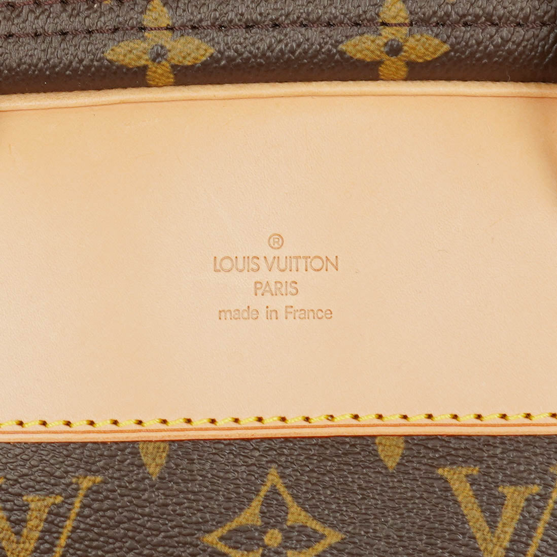 Louis Vuitton Alize 45 Reisetasche aus beschichtetem Monogram Canvas
