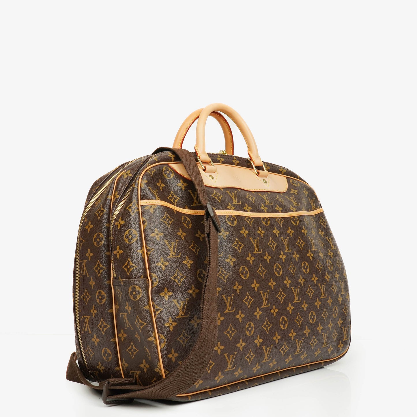 Louis Vuitton Alize 45 Reisetasche aus beschichtetem Monogram Canvas