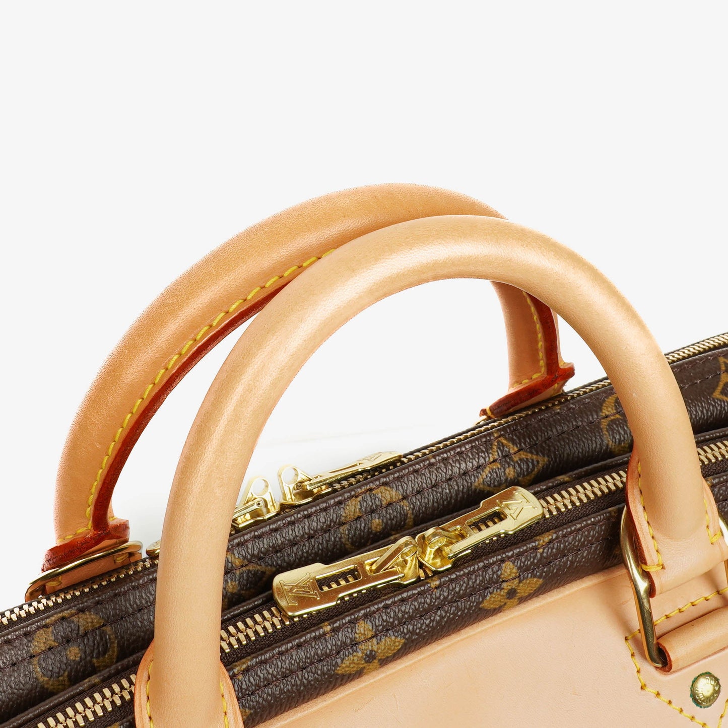 Louis Vuitton Alize 45 Reisetasche aus beschichtetem Monogram Canvas