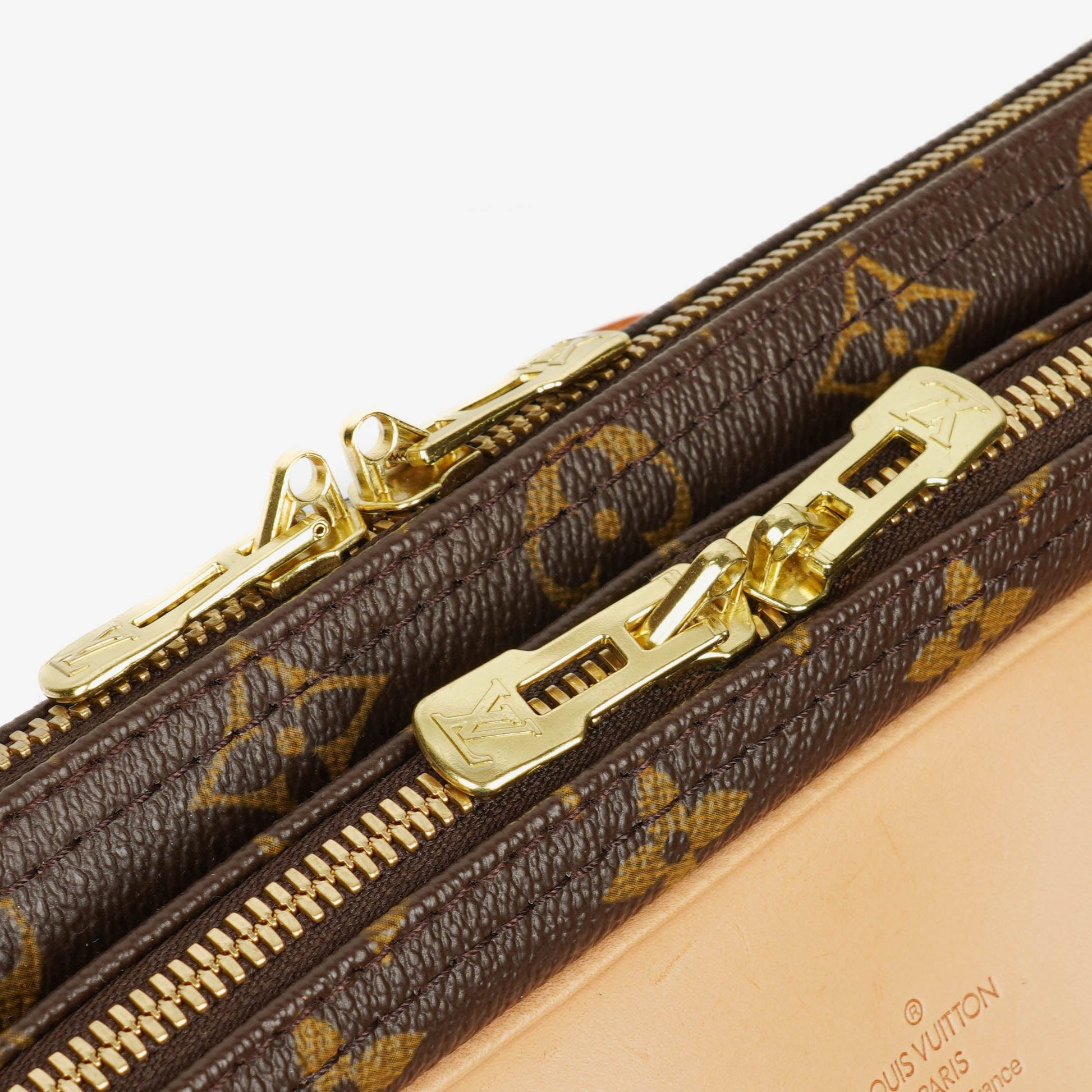 Louis Vuitton Alize 45 Reisetasche aus beschichtetem Monogram Canvas