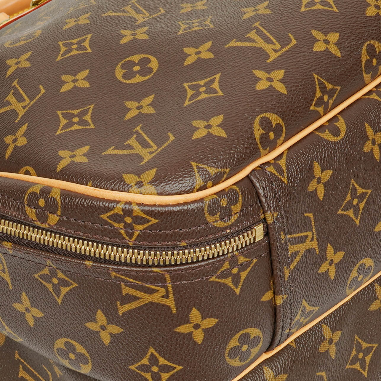 Louis Vuitton Alize 45 Reisetasche aus beschichtetem Monogram Canvas