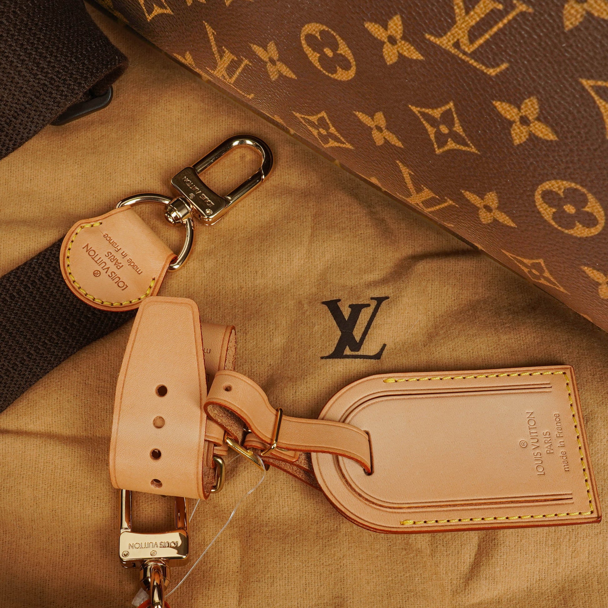 Louis Vuitton Alize 45 Reisetasche aus beschichtetem Monogram Canvas