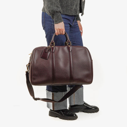 Louis Vuitton Kendall Burgundy Taiga Leder-Tasche