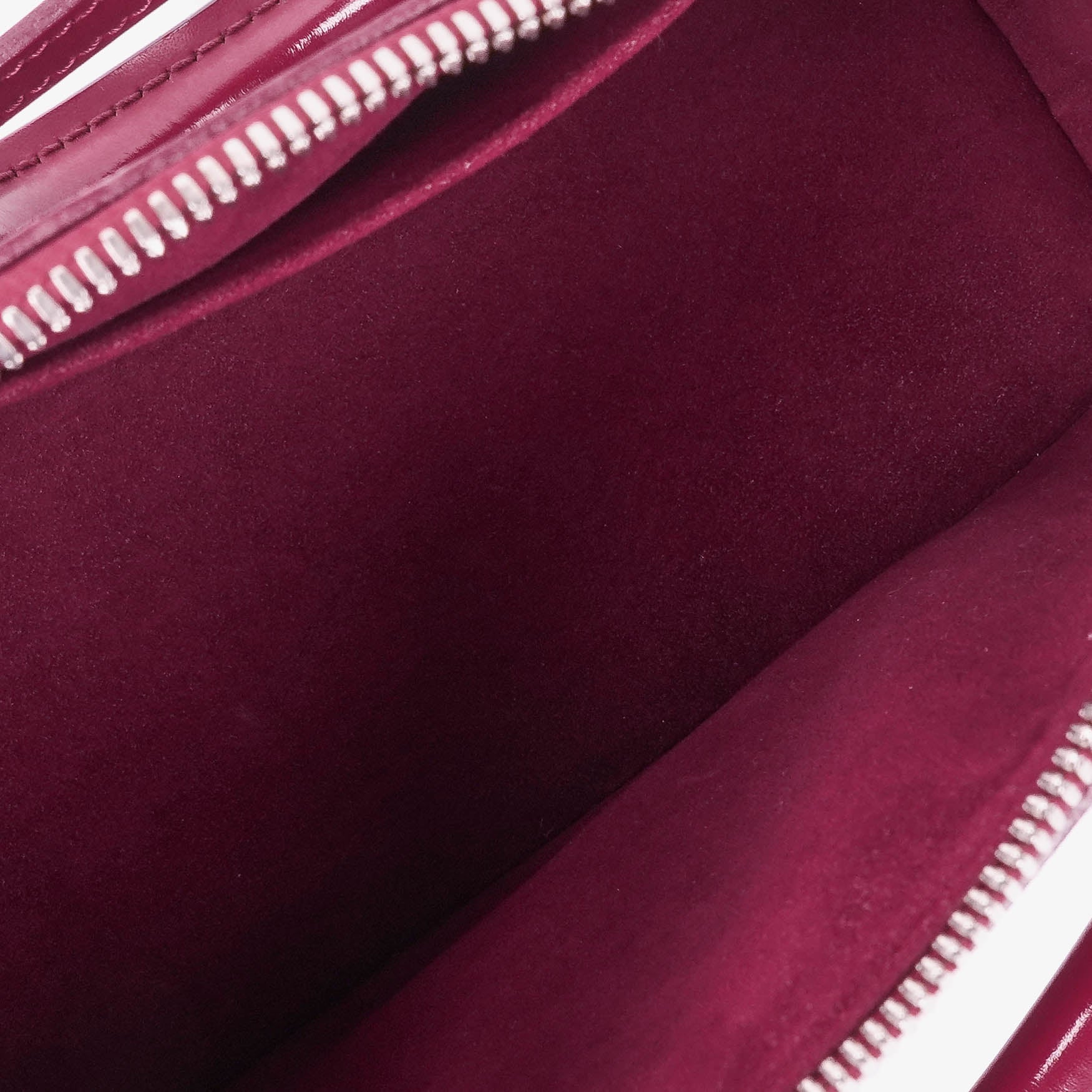 Louis Vuitton Alma BB EPI Fuchsia Leder-Handtasche