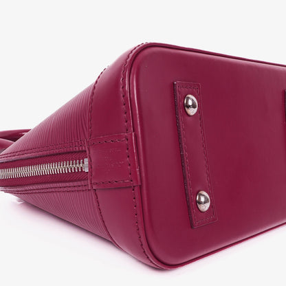 Louis Vuitton Alma BB EPI Fuchsia Leder-Handtasche