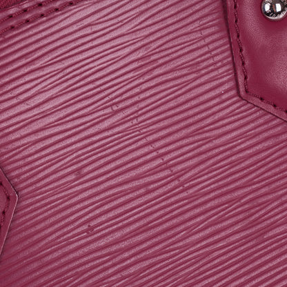 Louis Vuitton Alma BB EPI Fuchsia Leder-Handtasche