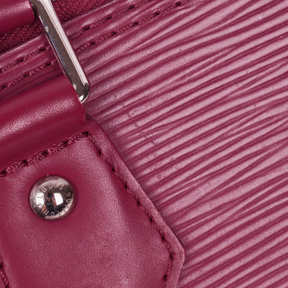 Louis Vuitton Alma BB EPI Fuchsia Leder-Handtasche
