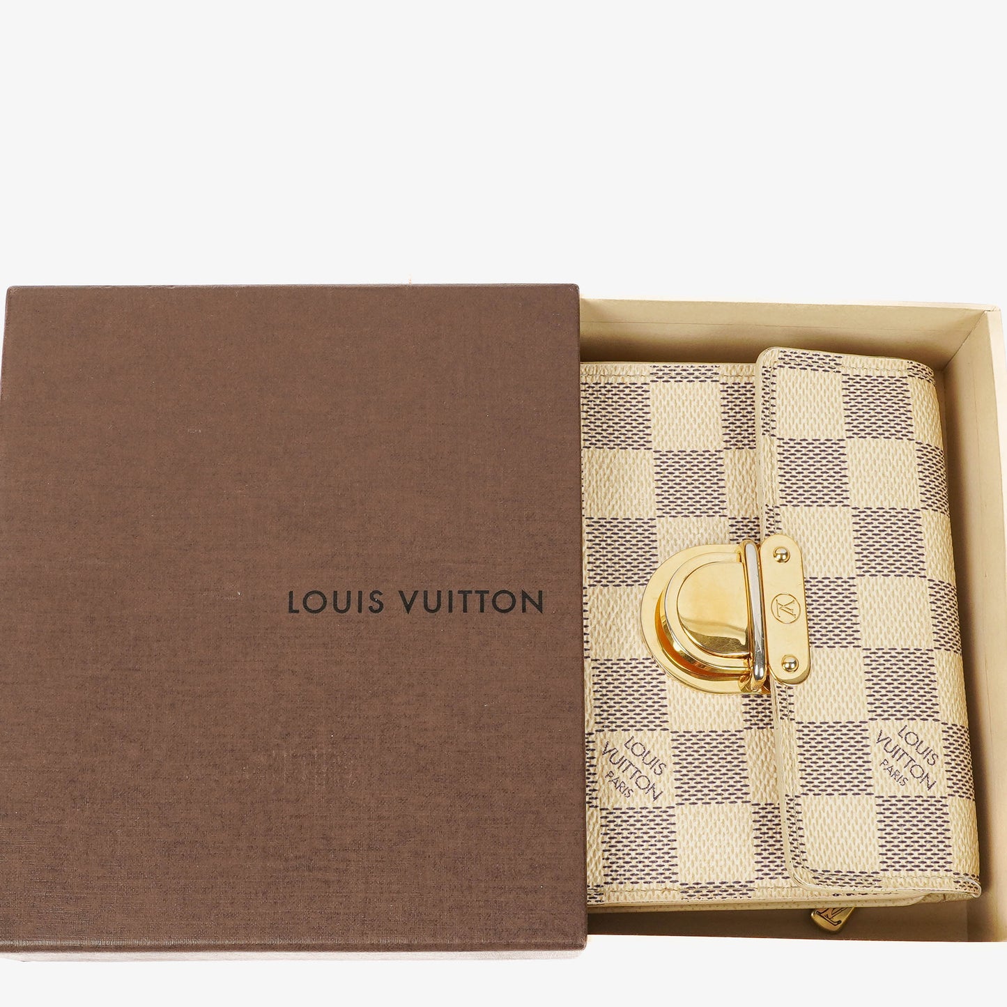 Louis Vuitton Koala Damier Azur Portemonnaie