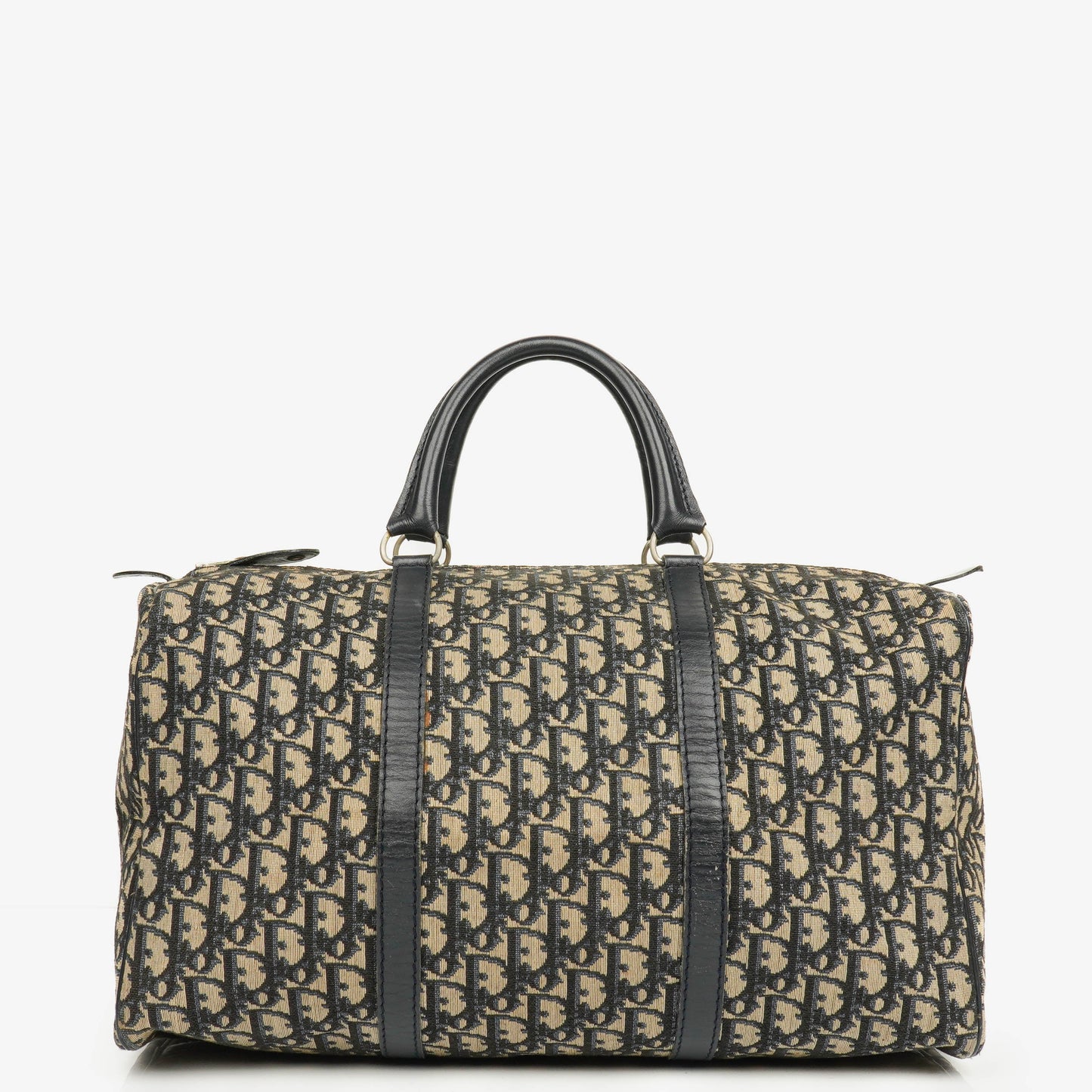 Christian Dior Trotter 40 Vintage Boston Tasche in Beige/Navy