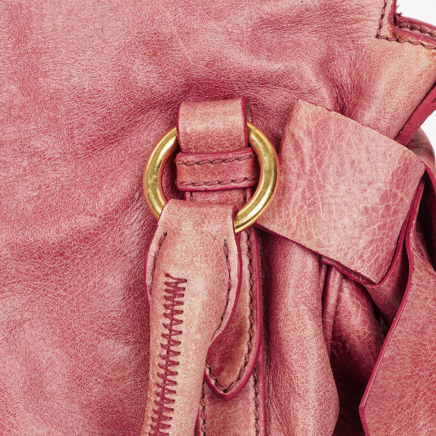Miu Miu Vitello Bow Satchel Bag