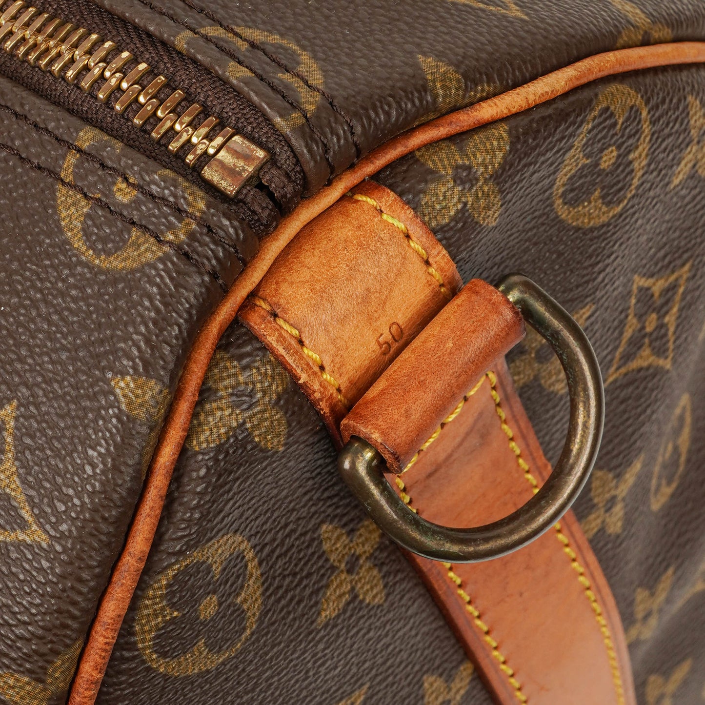 Louis Vuitton Keepall 50 Reisetasche aus Monogram Canvas