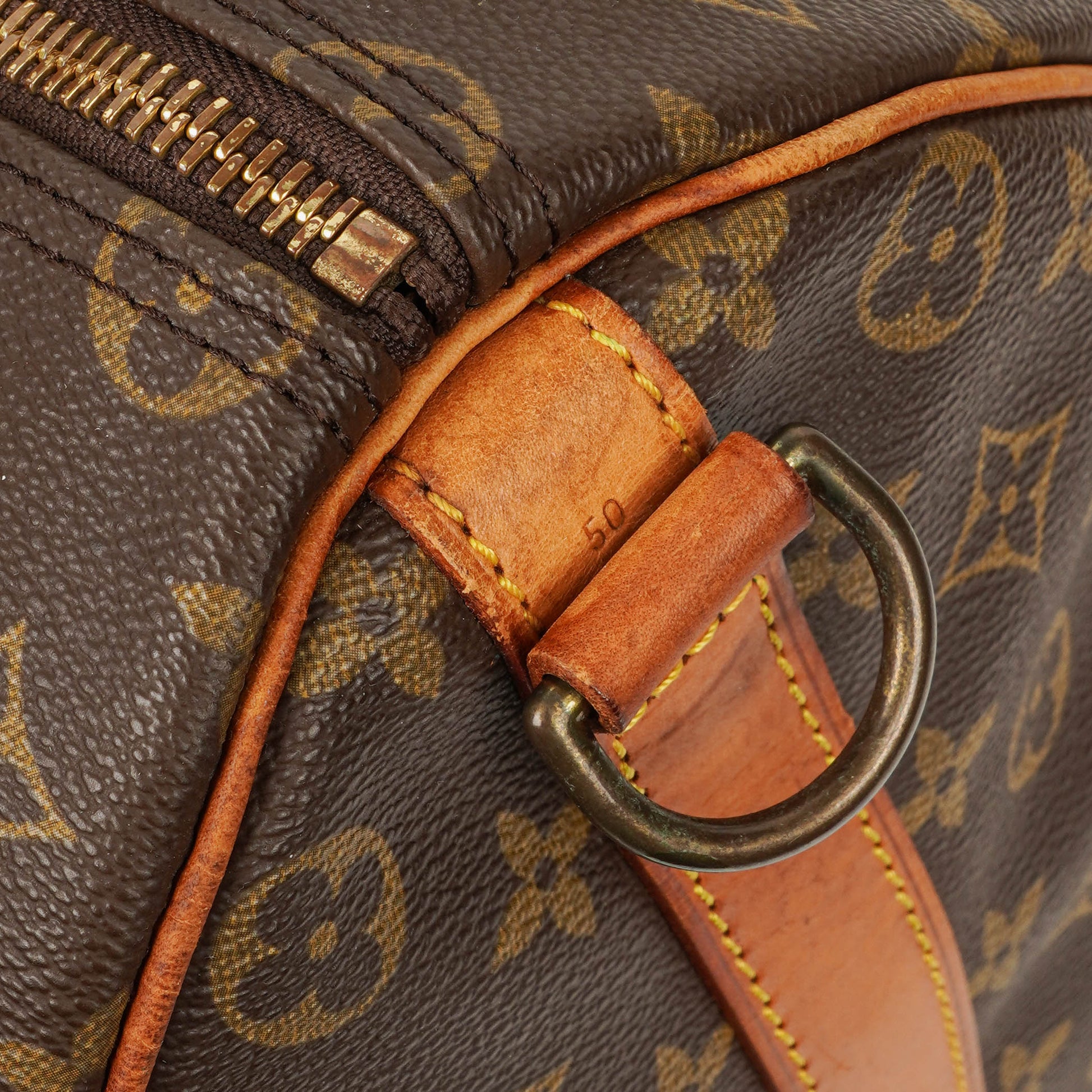 Louis Vuitton Keepall 50 Reisetasche aus Monogram Canvas