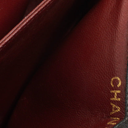 Chanel Medium Classic Vintage Single Flap Tasche aus gestepptem Lammleder und Jersey mit 24K vergoldeter Hardware