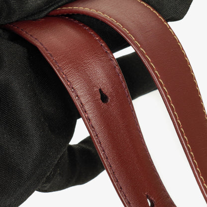 Cartier Must de Cartier Tasche aus burgunderrotem Leder