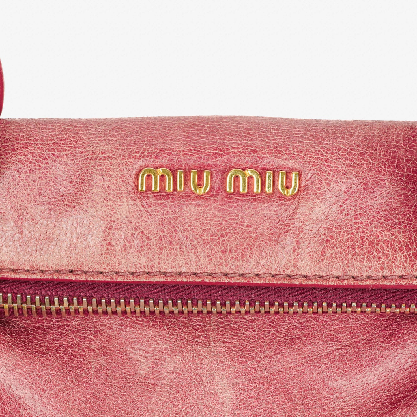Miu Miu Vitello Bow Satchel Bag