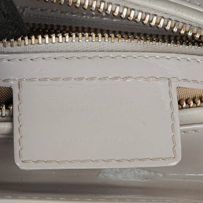 Dior Lady Dior Vintage Medium Handtasche aus Lack-Kalbsleder