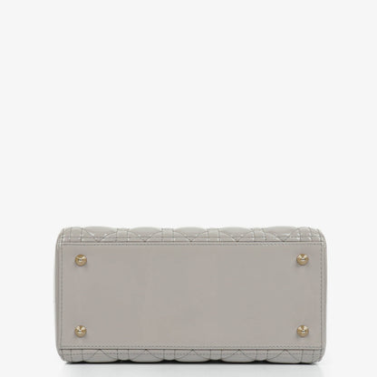 Dior Lady Dior Vintage Medium Handtasche aus Lack-Kalbsleder
