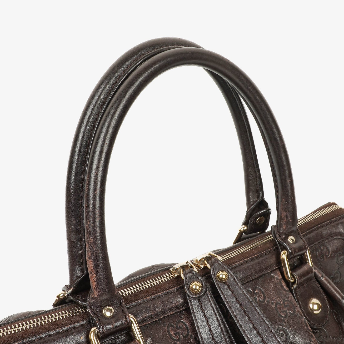 Gucci Suckey Hobo-Tasche aus Guccissima Leder