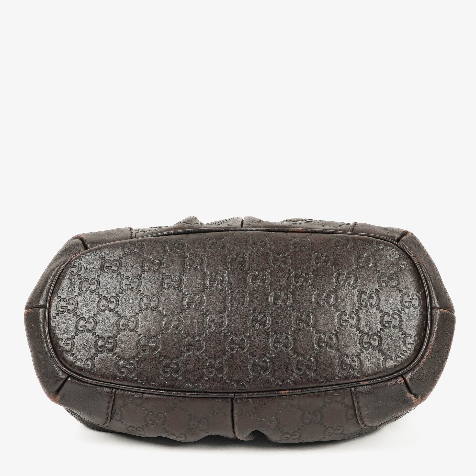Gucci Suckey Hobo-Tasche aus Guccissima Leder