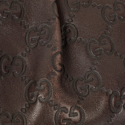 Gucci Suckey Hobo-Tasche aus Guccissima Leder