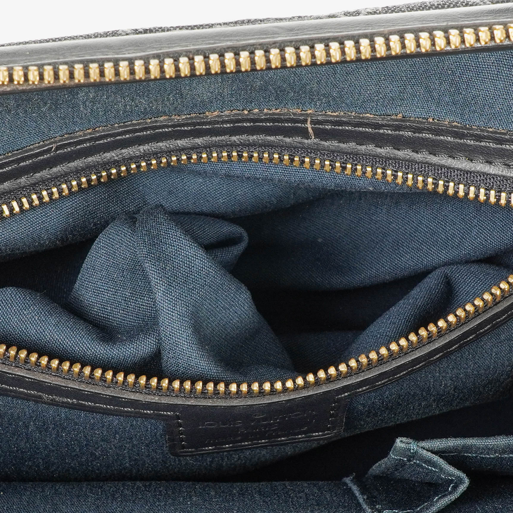 Louis Vuitton Josephine PM Tasche in Navy aus Mini Lin