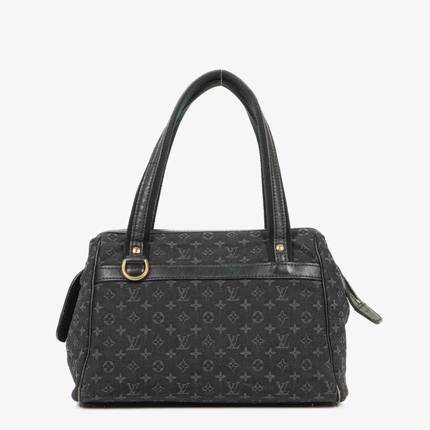 Louis Vuitton Josephine PM Tasche in Navy aus Mini Lin