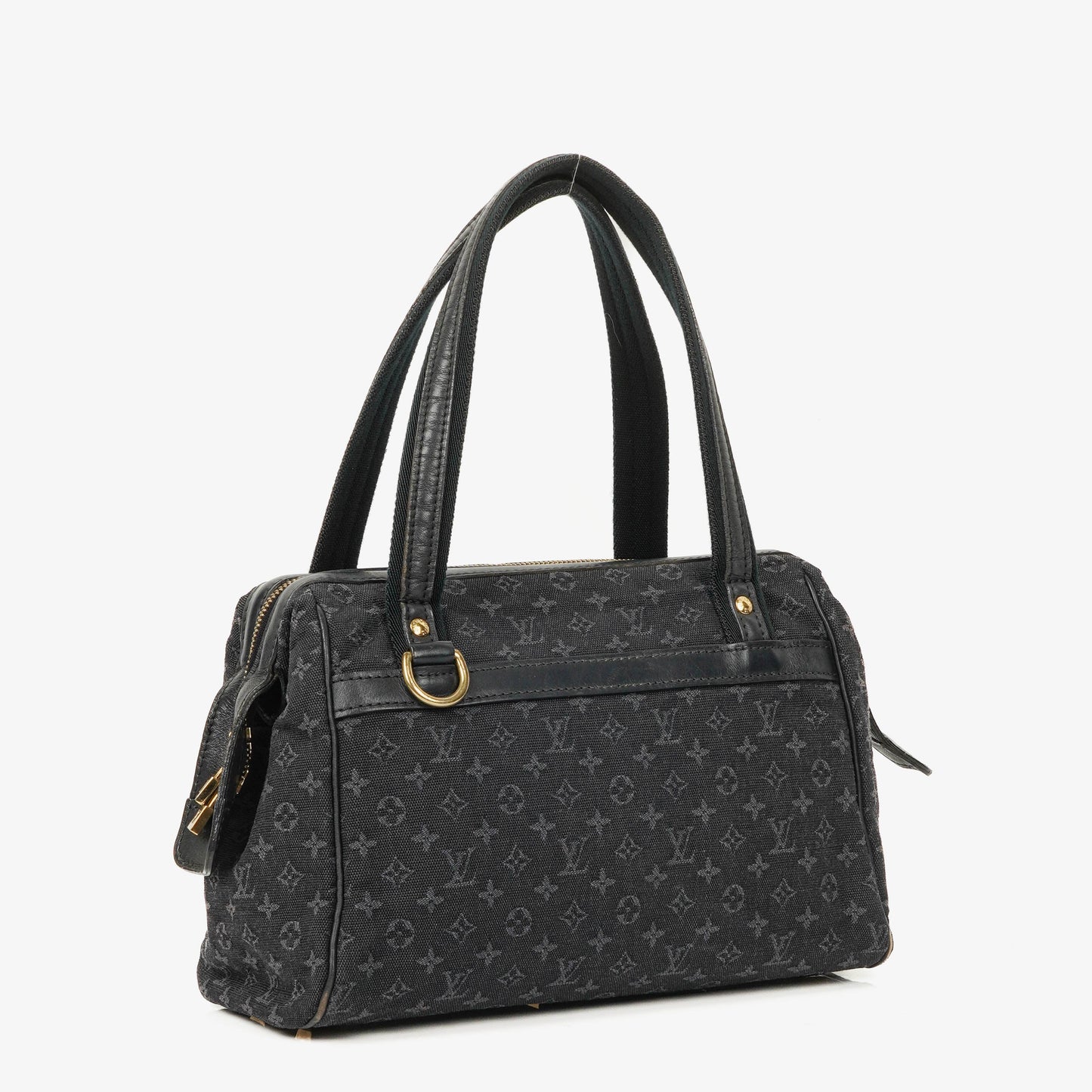 Louis Vuitton Josephine PM Tasche in Navy aus Mini Lin