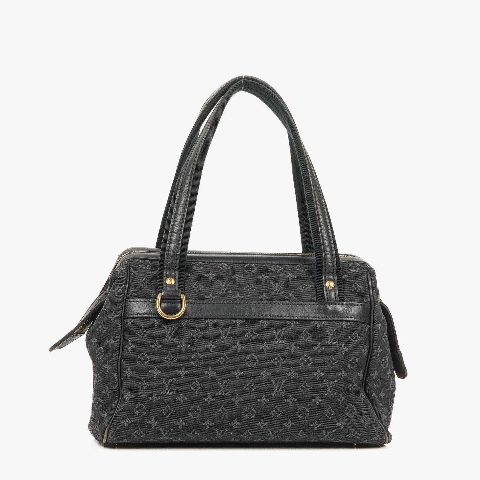 Louis Vuitton Josephine PM Tasche in Navy aus Mini Lin