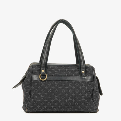 Louis Vuitton Josephine PM Tasche in Navy aus Mini Lin